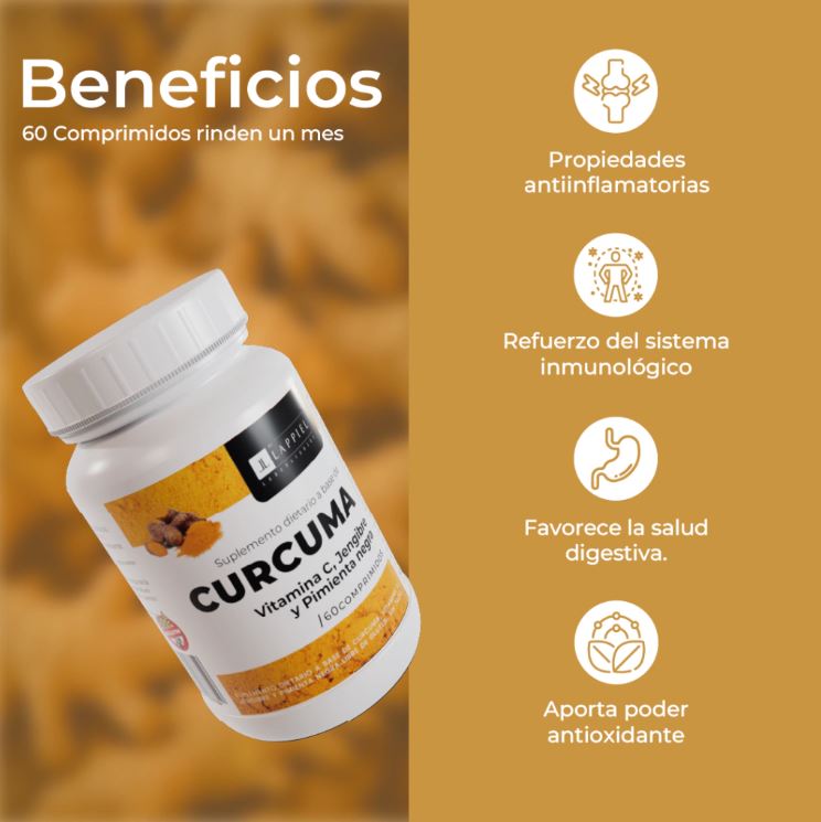 CURCUMA:“El secreto natural para tu digestión y articulaciones”