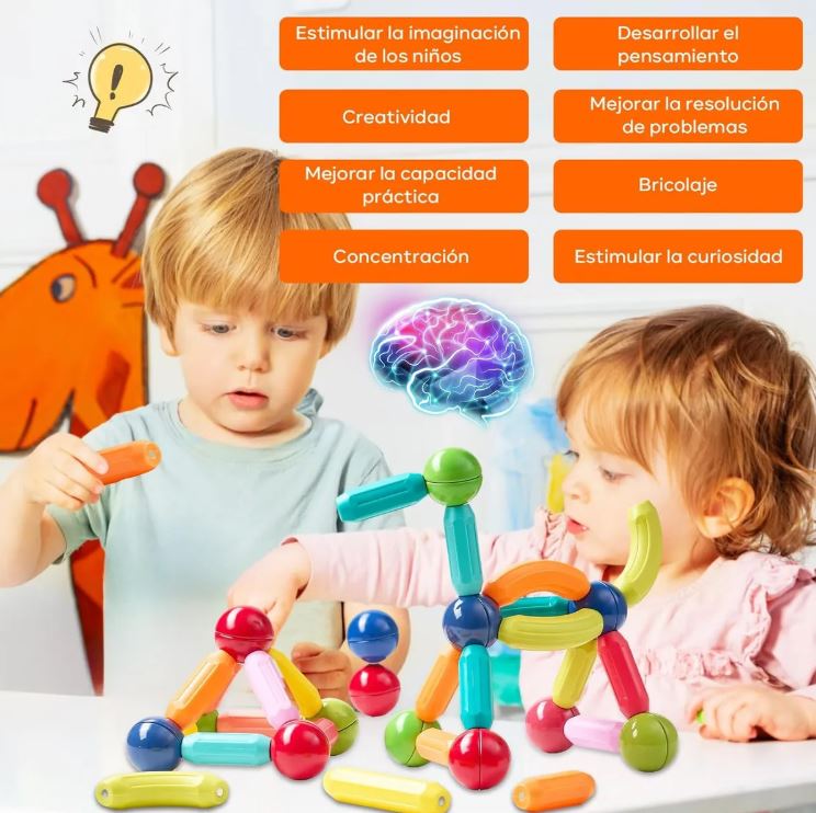 MagniBlocks™:🧲🏰 El Juego que Transforma la Imaginación en Realidad