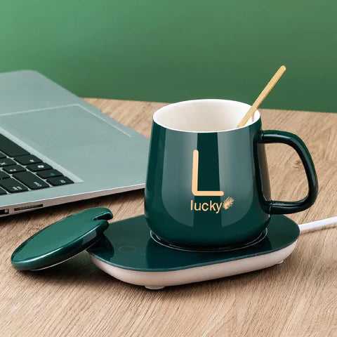 Taza con calentador