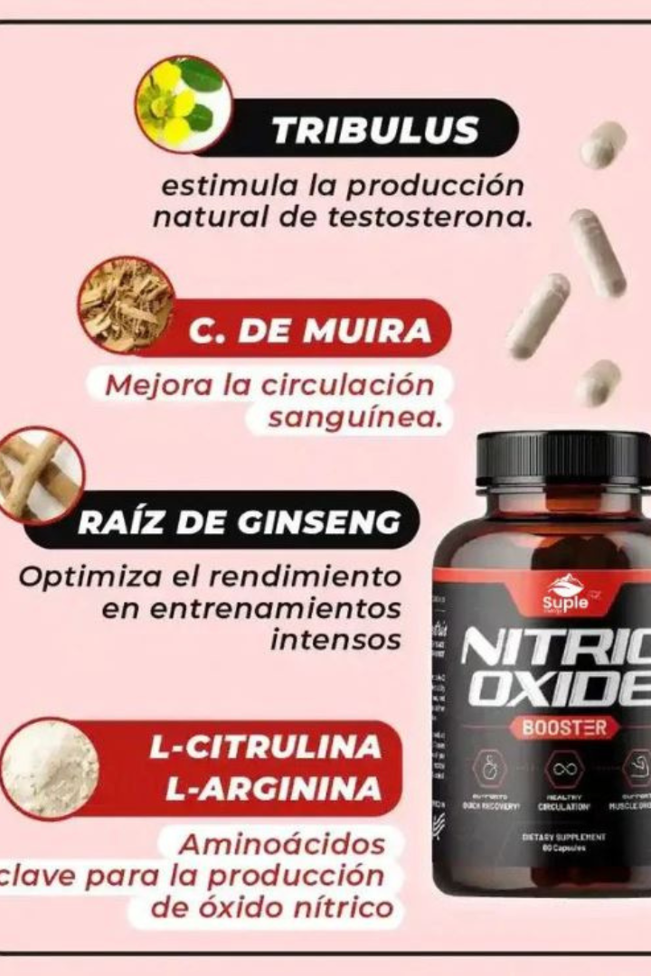 Oxido Nitrico :🔥 Expandí tus límites. Notalo vos... y también quien te acompañe🩸🍆