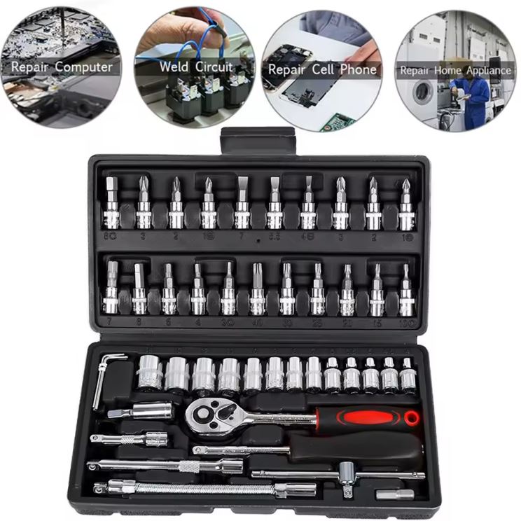 PowerTool Max 46™:!!Todo lo que necesitas en un solo estuche!!