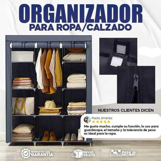 Closet Organizador Minimalista Portátil - PAGA DESDE CASA