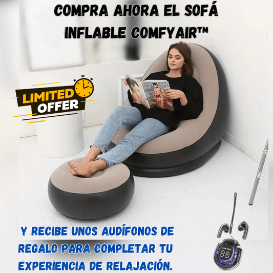 SOFÁ INFLABLE Sofair™ 2 EN 1