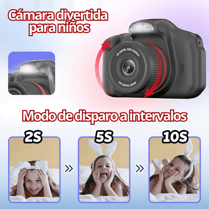 Camara de fotos y video para niños - PictoPix™ - PAGA DESDE CASA