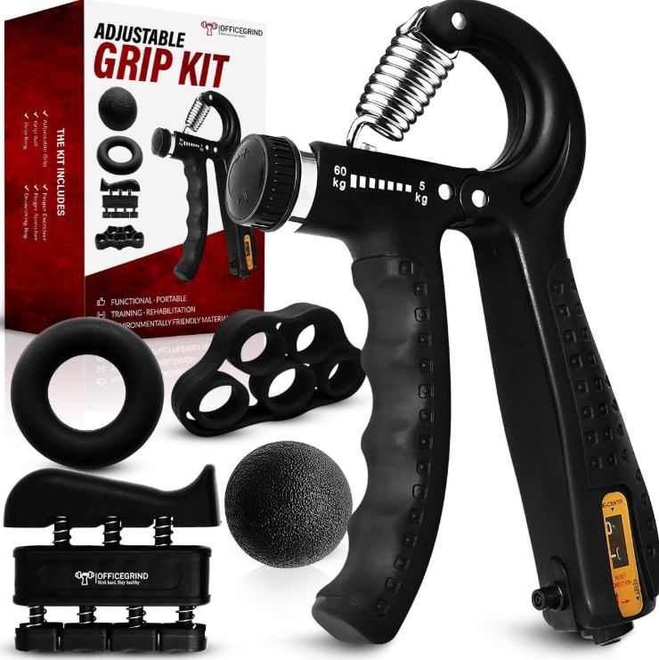 GripMaster Pro™:Desbloquea la máxima fuerza en tus manos y antebrazos