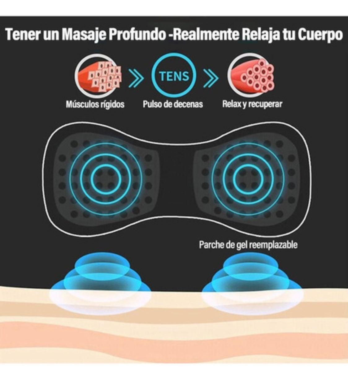 Masajeador eléctrico muscular - PAGA DESDE CASA
