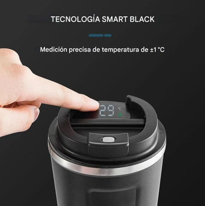 ThermoSense™:Mantiene tus bebidas calientes 6h y frías 12h sin esfuerzo