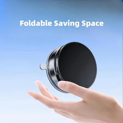 Soporte magnético para teléfono de coche Rotación plegable de 360 ° con ventosa fuerte universal para iPhone Samsung Xiaomi Soporte para teléfono para conducción y escritorio