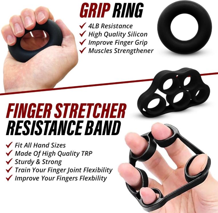 GripMaster Pro™:Desbloquea la máxima fuerza en tus manos y antebrazos