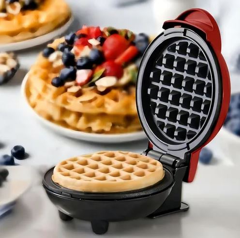 WaffleGO! Mini:🧇 ¡Waffles en minutos! La Mini Waflera que conquista tu cocina 🔥
