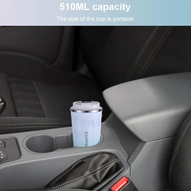 ThermoSense™:Mantiene tus bebidas calientes 6h y frías 12h sin esfuerzo