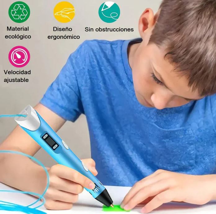 Lapiz Mágico 3D™:👩‍🎨🔝 Dibuja, modela y construye sin límites