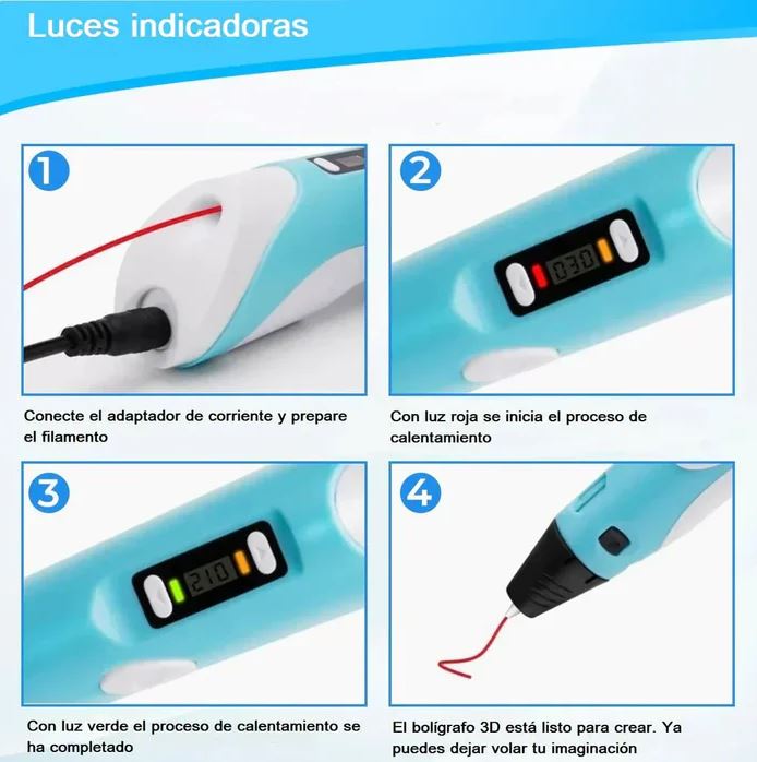 Lapiz Mágico 3D™:👩‍🎨🔝 Dibuja, modela y construye sin límites
