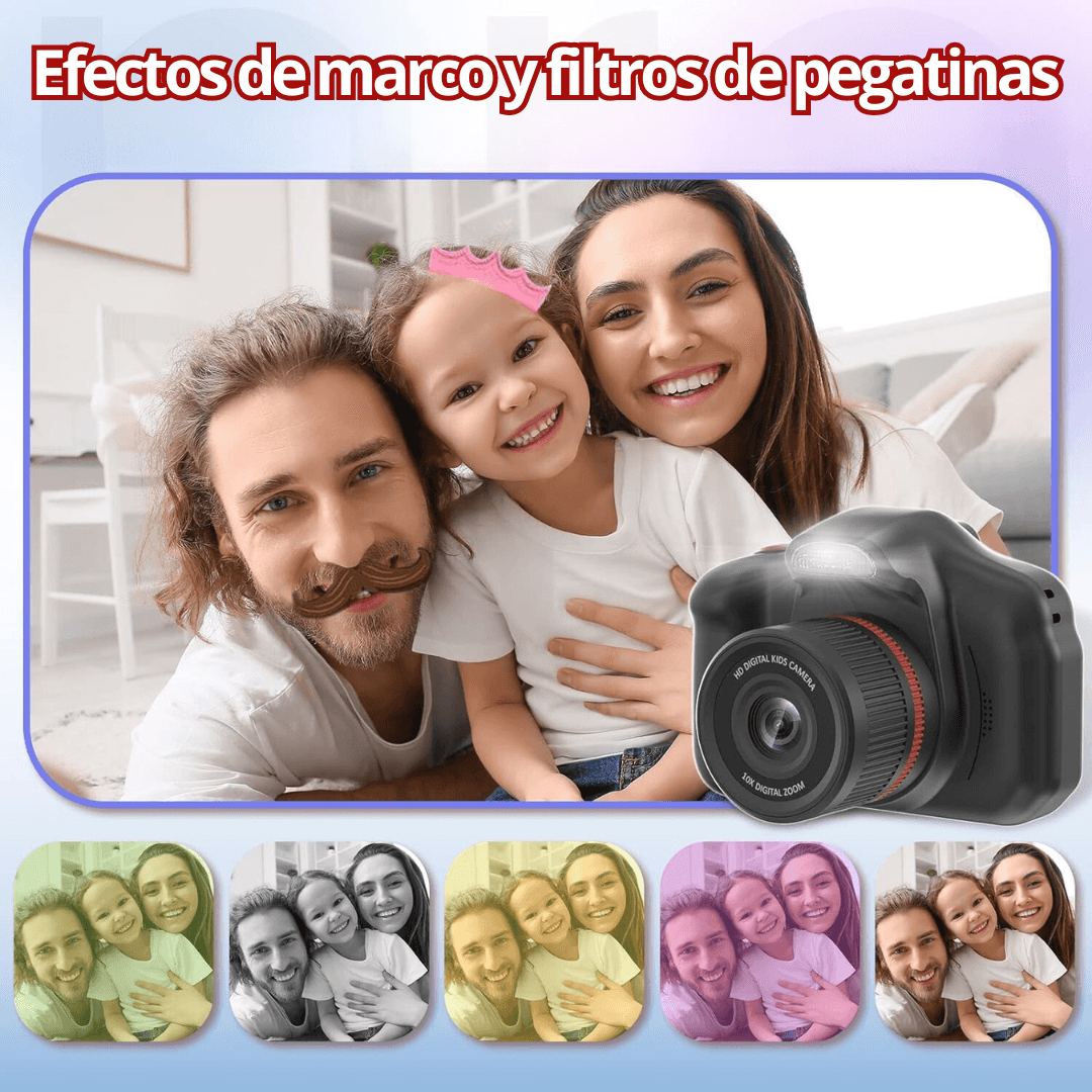 Camara de fotos y video para niños - PictoPix™ - PAGA DESDE CASA