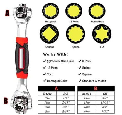 LLAVE UNIVERSAL 360 ° 48 EN 1