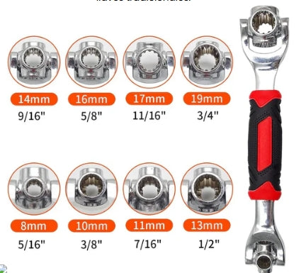 LLAVE UNIVERSAL 360 ° 48 EN 1