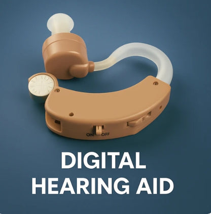 Audifono amplificador de sonido para personas con discapacidad auditiva