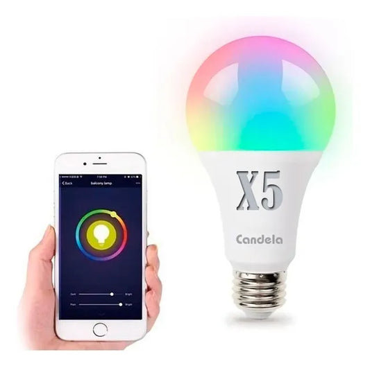 Pack x3 Lámparas LED RGB Smart – Controlá el Ambiente desde tu Celular