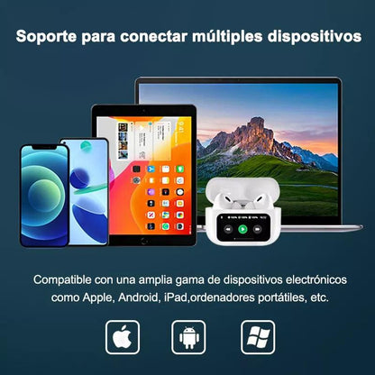 Audífonos Inalámbricos SmartOne Pantalla Táctil