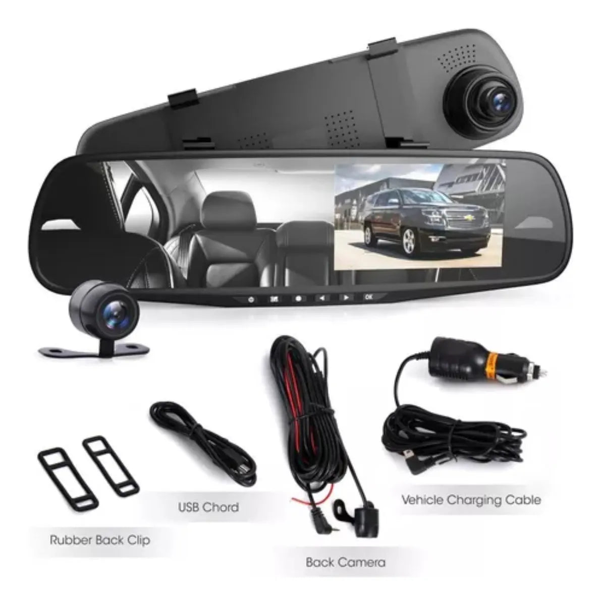 Cámara Retrovisor Full HD 🚗 Tu Auto Más Seguro, Moderno y Conectado