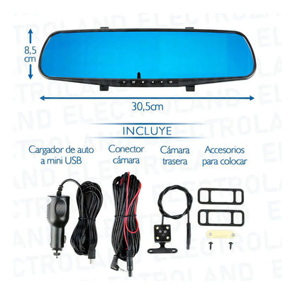 Cámara Retrovisor Full HD 🚗 Tu Auto Más Seguro, Moderno y Conectado