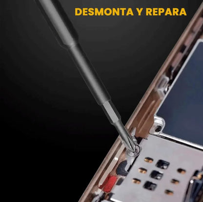 PrecisionFix™:Compacto, portátil y listo para cualquier reparación