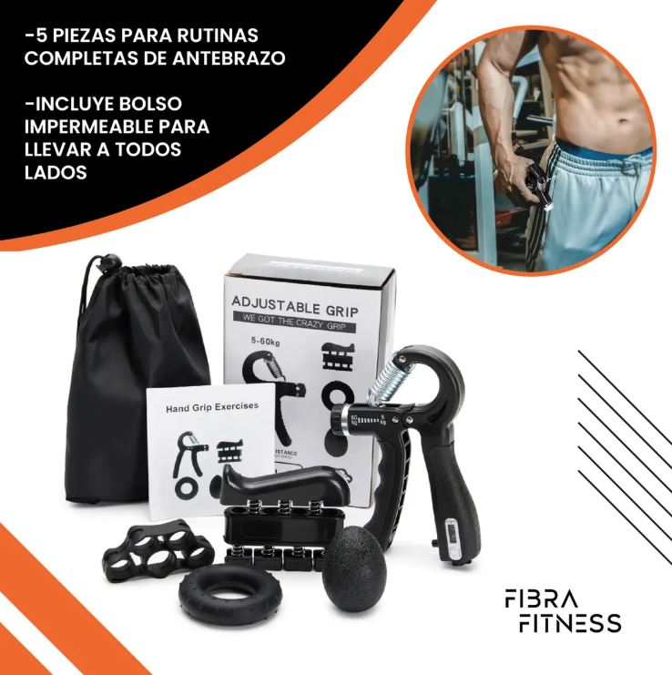 GripMaster Pro™:Desbloquea la máxima fuerza en tus manos y antebrazos