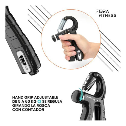 GripMaster Pro™:Desbloquea la máxima fuerza en tus manos y antebrazos