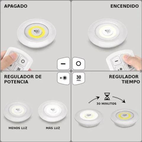 kit Luces Led Premium™ control remoto - PAGA DESDE CASA