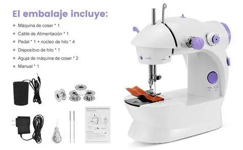 Máquina de Coser Portátil – Repara Ropa Fácil en Casa