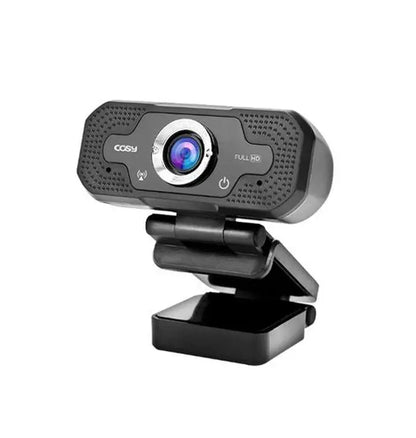 Cámara Web Gadnic Full Hd 1080p Con Micrófono 30 Fps Color Negro