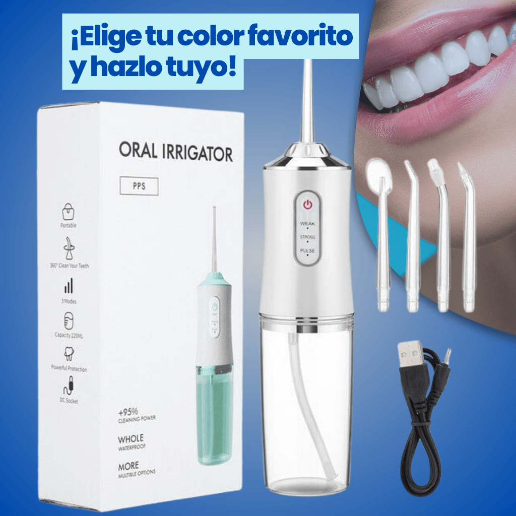 Irrigador DentalJet® Pro bucal - PAGA DESDE CASA