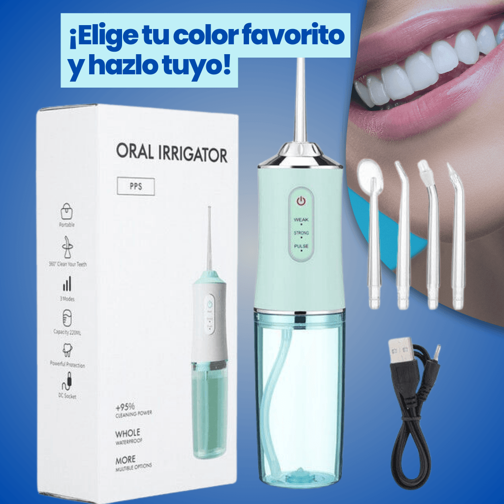 Irrigador DentalJet® Pro bucal - PAGA DESDE CASA