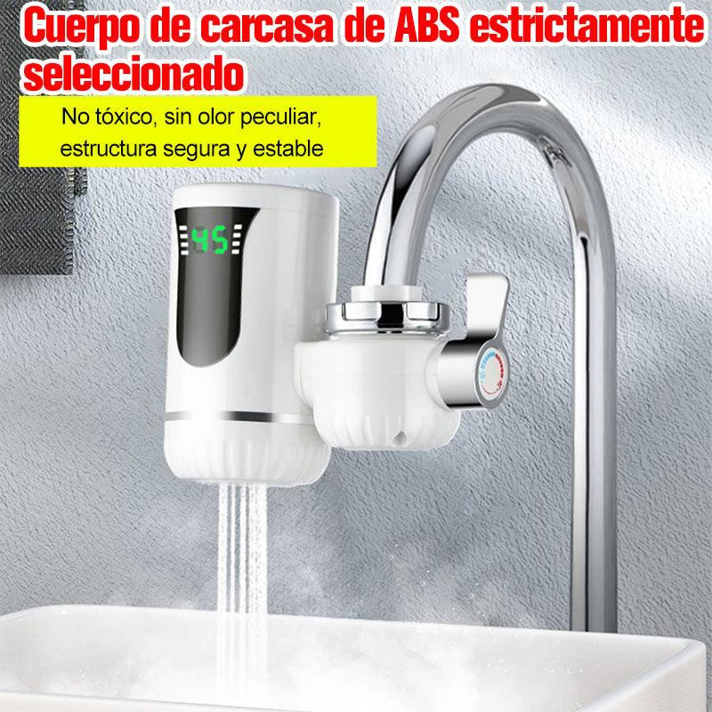 Grifo calentador de agua eléctrico instantáneo sin tanque - PAGA DESDE CASA