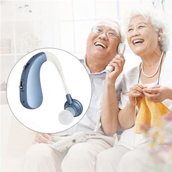 Audifono amplificador de sonido para personas con discapacidad auditiva