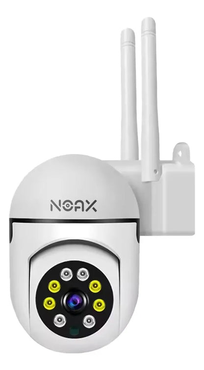 Cámara De Seguridad Wifi Inalámbrica Interior Noax Ptz A7 Color Blanco