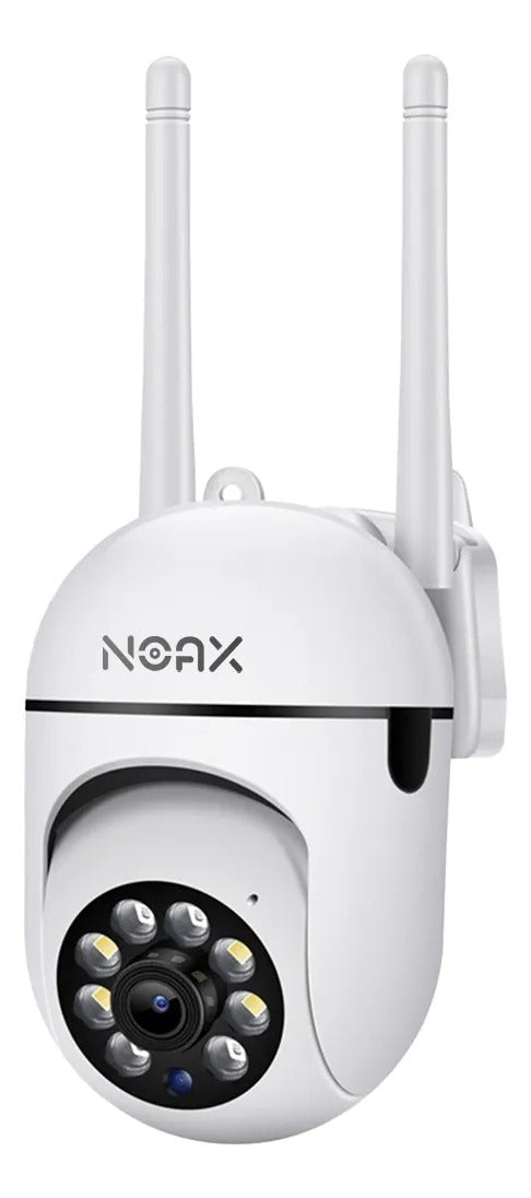 Cámara De Seguridad Wifi Inalámbrica Interior Noax Ptz A7 Color Blanco