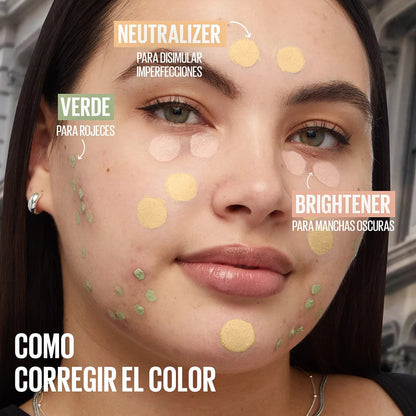 Maybelline Corrector de Ojos Instant Age Rewind Eraser, Tono Brightener