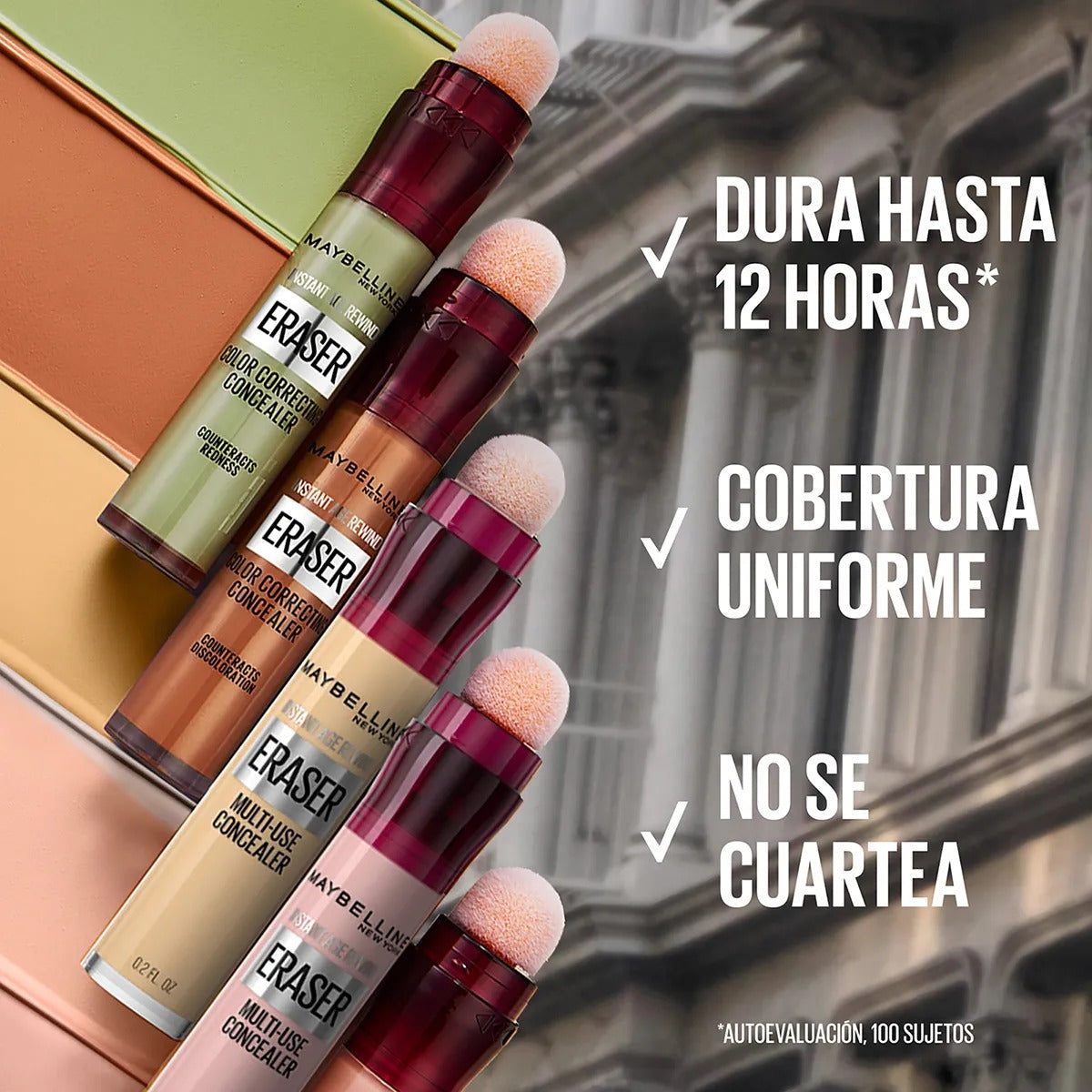 Maybelline Corrector de Ojos Instant Age Rewind Eraser, Tono Brightener