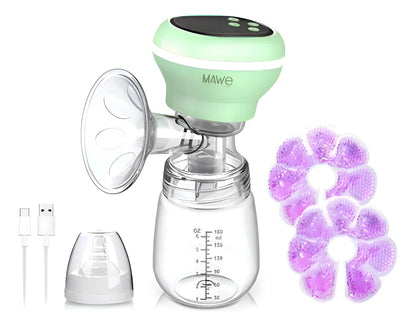 Extractor De Leche Eléctrico Mawe By Gadnic RH-289 150 ml 9 Niveles Pantalla LED Batería Recargable 1200mAh