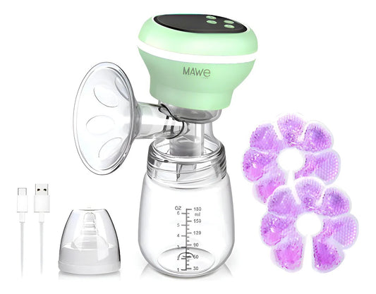 Extractor De Leche Eléctrico Mawe By Gadnic RH-289 150 ml 9 Niveles Pantalla LED Batería Recargable 1200mAh