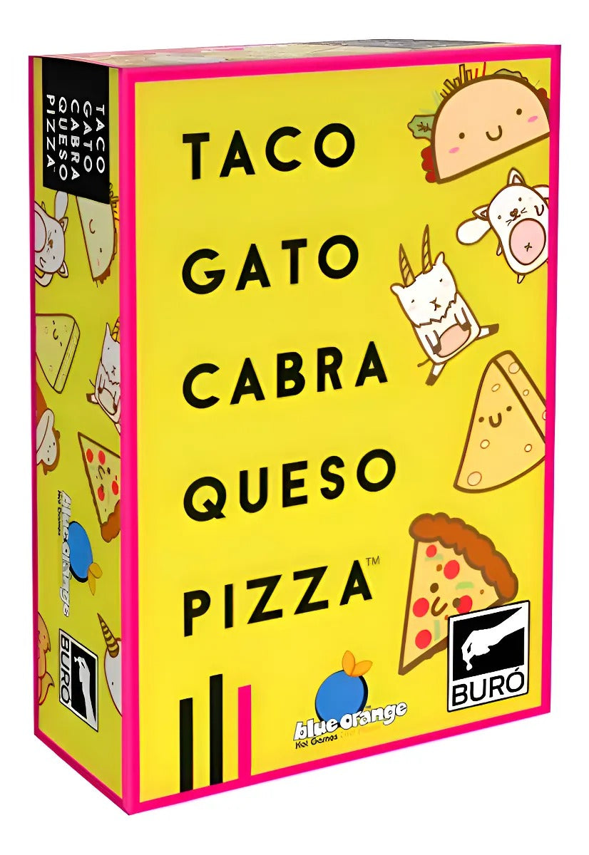 Taco Gato Cabra Queso Pizza Juego De Mesa Cartas
