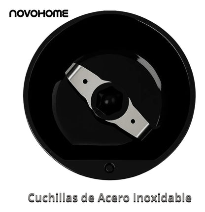 Molinillo De Café Eléctrico Novohome Acero Inox. 200w 60g