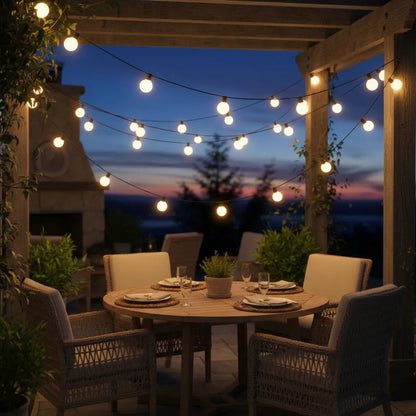 Guirnalda Luces Exterior X 10m Lámpara Led
