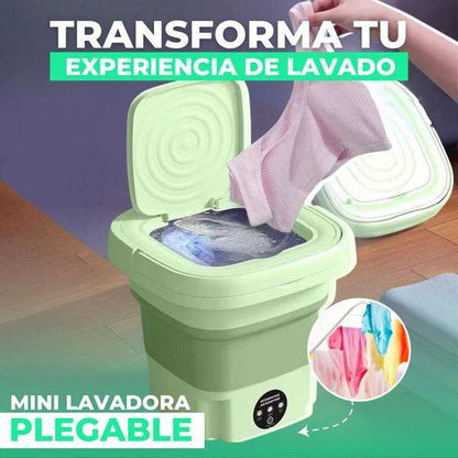 Mini Lavadora y centrífuga Portátil Plegable - PAGA DESDE CASA