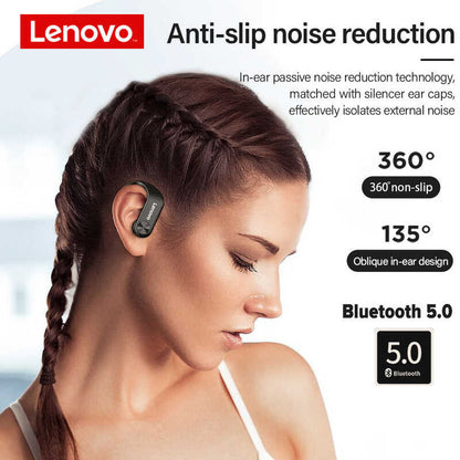 Auriculares Inalámbricos Lenovo Livepod Lp75 Bluetooth Negro