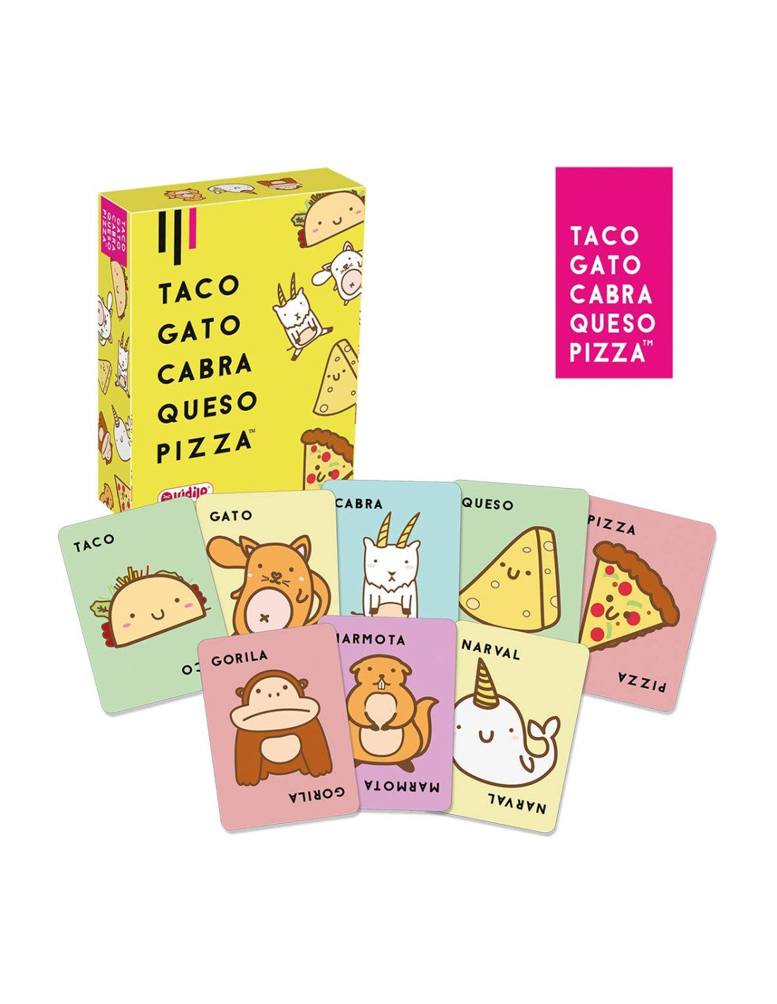 Taco Gato Cabra Queso Pizza Juego De Mesa Cartas