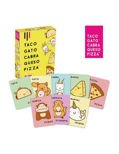 Taco Gato Cabra Queso Pizza Juego De Mesa Cartas