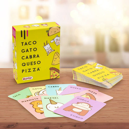 Taco Gato Cabra Queso Pizza Juego De Mesa Cartas