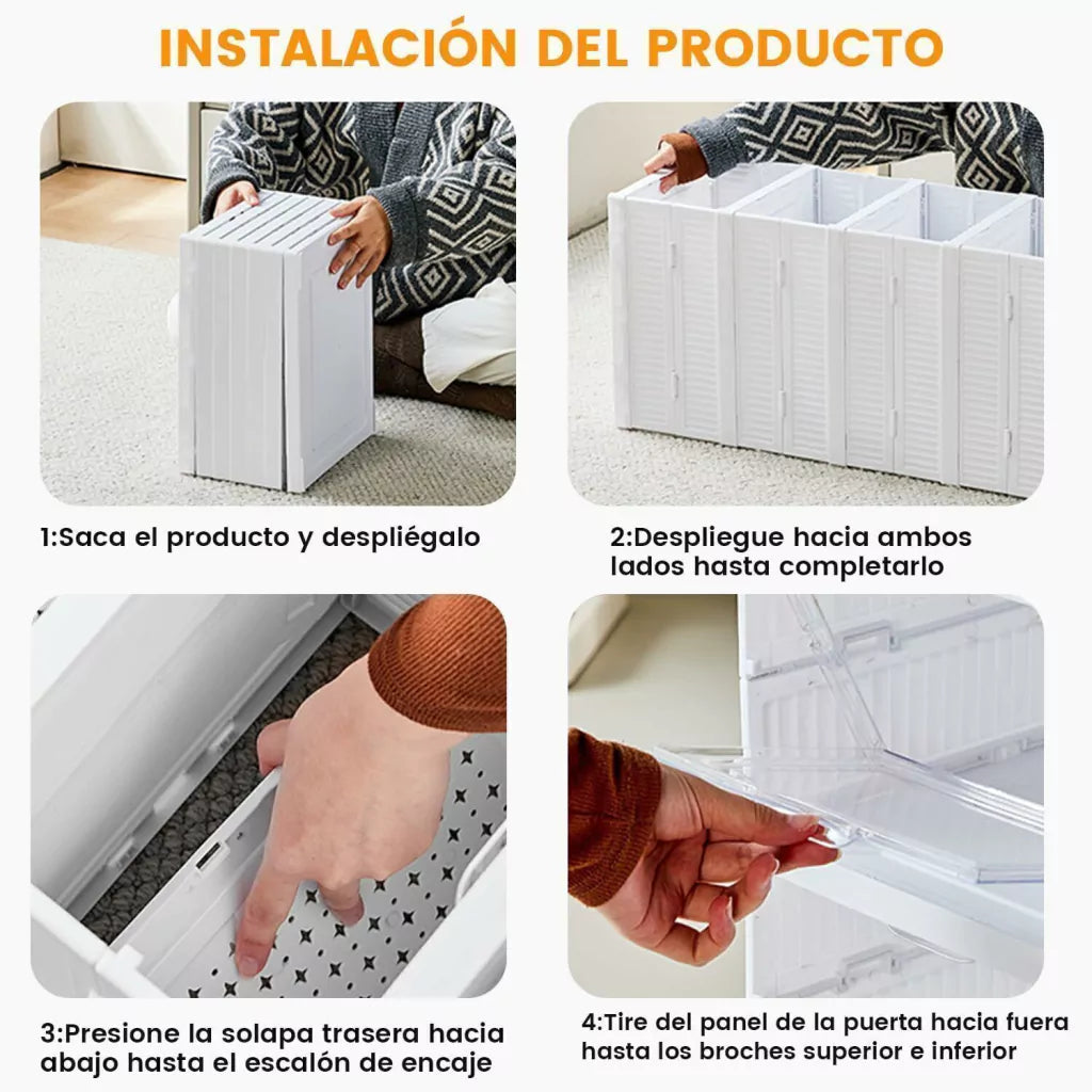 ShoePro®  Zapatera - Organizador Plegable 6 Niveles